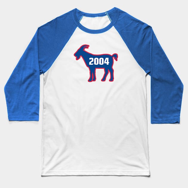 DET GOAT - 2004 - White Baseball T-Shirt by KFig21